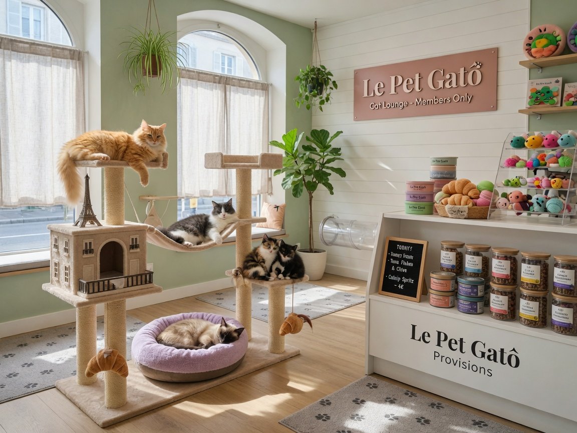 Banho e tosa de gato na Le Pet Gatô