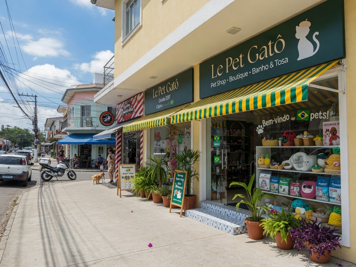 Localização da Le Pet Gatô em Cajuru